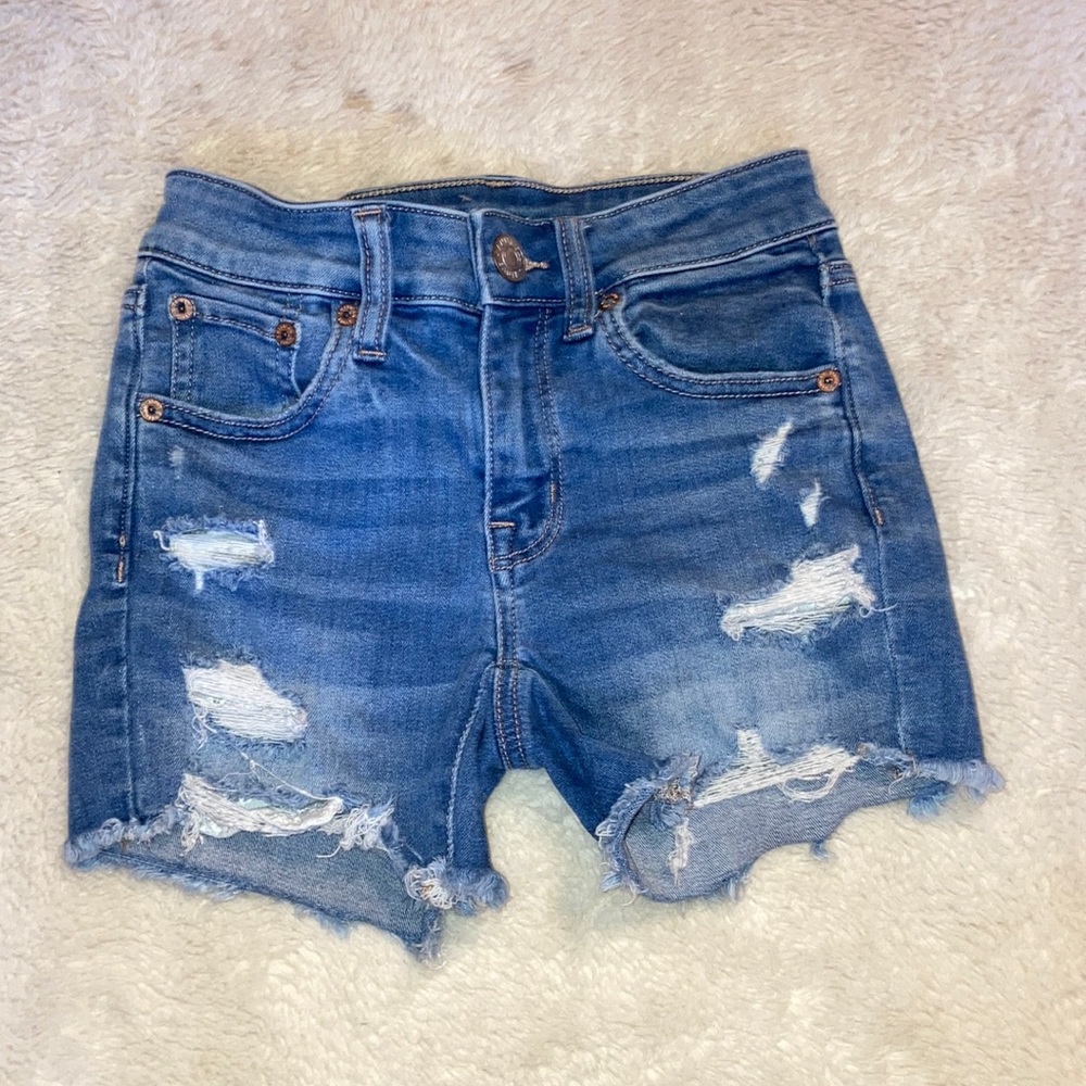 american eagle jean shorts